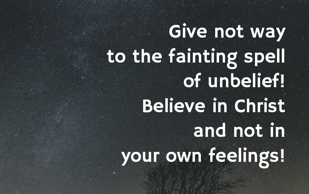 give not way - spurgeon