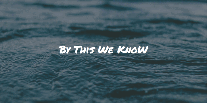 By This We Know