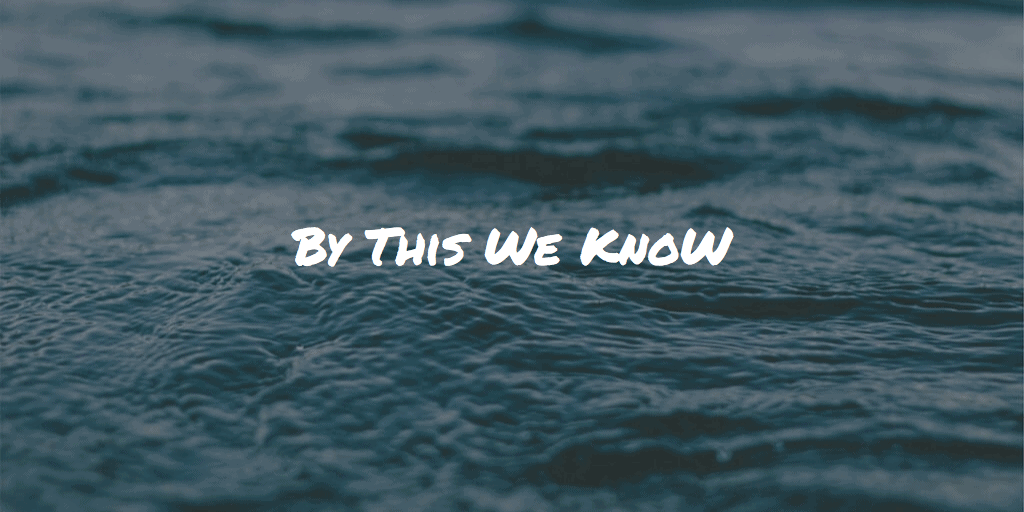 By This We Know